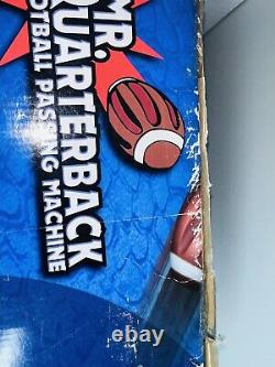 Mr. Quarterback Football Passing Machine, New In Box Vintage Rare Htf