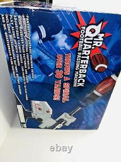 Mr. Quarterback Football Passing Machine, New In Box Vintage Rare Htf