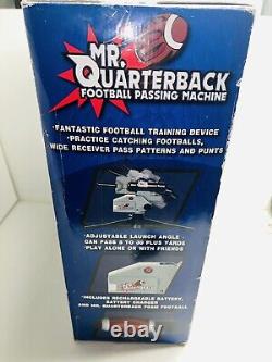 Mr. Quarterback Football Passing Machine, New In Box Vintage Rare Htf