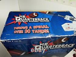 Mr. Quarterback Football Passing Machine, New In Box Vintage Rare Htf