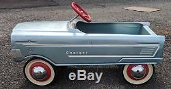 Murray Charger Tooth Grill Pedal Car Garage Man Cave Sign VTG Shop Hot Rod Toy