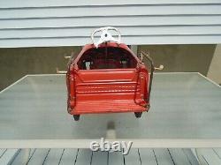 Murray Fire Truck Pedal Car City Battalion No. 1 Vintage 1960s