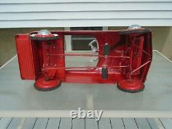 Murray Fire Truck Pedal Car City Battalion No. 1 Vintage 1960s