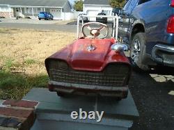 Murray Fire Truck Pedal Car Parkleigh Deluxe Battalion Vintage 1960s