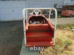 Murray Fire Truck Pedal Car Parkleigh Deluxe Battalion Vintage 1960s