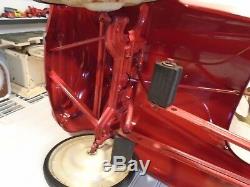 Murray Fire Truck Pedal Car Vintage 1950s Jet Flow Drive City Fire Restored