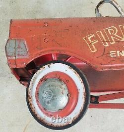 Murray Pedal Car Fire Dept Engine Co. 1 Vintage