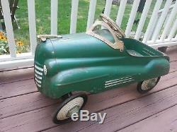 Murray Steel Craft Pontiac Pedal Car, Vintage 40's, 50's. All original paint