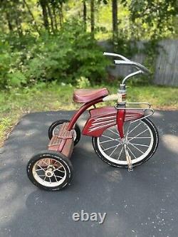 Murray Tricycle Vintage Red Two Step 1950's-1960's- Unisex Tricycle
