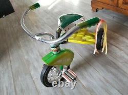 Murray Vintage Tricycle green yellow rat fink hotrod ratrod ed Roth 60s 70s