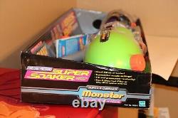 NEAR MINT NOS Vintage Larami Super Soaker 9982-0 Super Charger Monster Complete