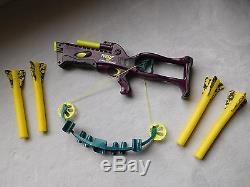 NERF CROSSBOW 1995 vintage, RARE Blaster, complete with arrows, Working, Works