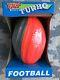 NEW IN BOX Vintage Nerf Turbo Football Parker Brothers Red & Gray 1991 Rare