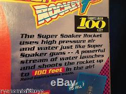 NEW NOS Vintage Larami 1993 AIR PRESSURE Super Soaker ROCKET VERY RARE Toy