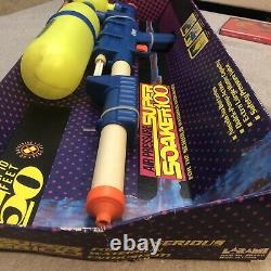 NEW Vintage Larami Super Soaker 100 Water Gun 1990 Original Box NIB