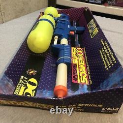 NEW Vintage Larami Super Soaker 100 Water Gun 1990 Original Box NIB