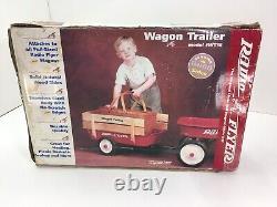 NEW Vintage Radio Flyer Wagon Trailer Genuine Model # WT18