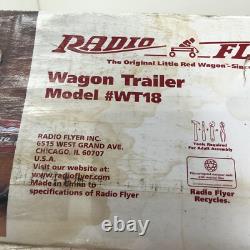 NEW Vintage Radio Flyer Wagon Trailer Genuine Model # WT18