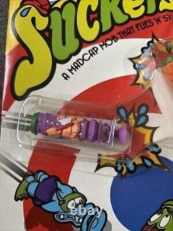 NEW! Vtg! LJN Suckers Shooter Dart Toy Blow Gun And 2 Suction Cup Darts 1986