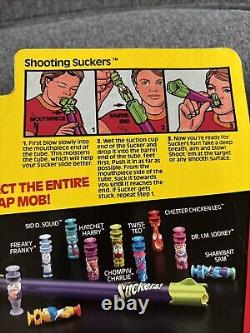 NEW! Vtg! LJN Suckers Shooter Dart Toy Blow Gun And 2 Suction Cup Darts 1986