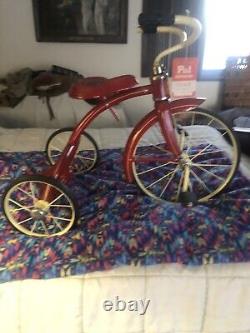 NOS Tricycle Antique Vintage Pal Super Bike with Tag 1940's-1950's
