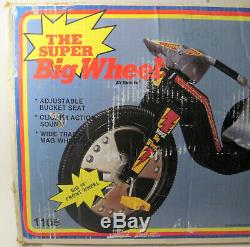 NOS Vintage Empire RARE Black THE SUPER Big 16 Wheel Cycle Tricycle NEVER BUILT