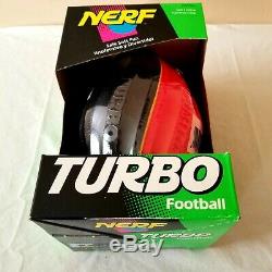 Nerf Turbo Football Ball Vtg New Unused Sealed In Shrink Wrap Nib Misb Rare