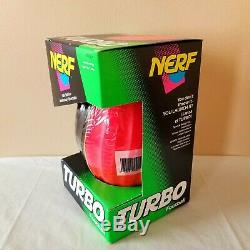 Nerf Turbo Football Ball Vtg New Unused Sealed In Shrink Wrap Nib Misb Rare