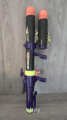 Nerf Vintage 1994 Mattel ULTIMATOR Bazooka Rocket RPG Blaster With 2 Rockets WORKS