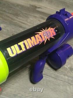 Nerf Vintage 1994 Mattel ULTIMATOR Neon Bazooka Rocket RPG Gun Blaster 90s RARE