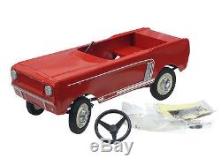 New 1965 Mustang Pedal Car Vintage Reproduction Ford Promotional KS Import