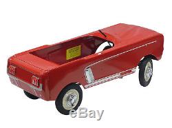 New 1965 Mustang Pedal Car Vintage Reproduction Ford Promotional KS Import