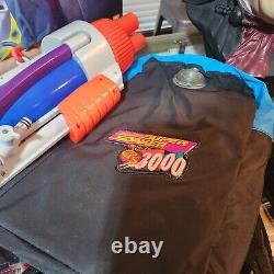 New In Box Larami Super Soaker CPS 3000 With Backpack Complete 1997 Vintage