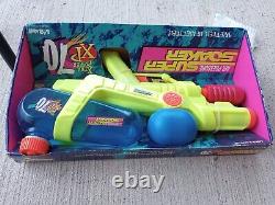 New In Box Vintage 1997 Super Soaker XP 70 Larami Damaged Box Very Good