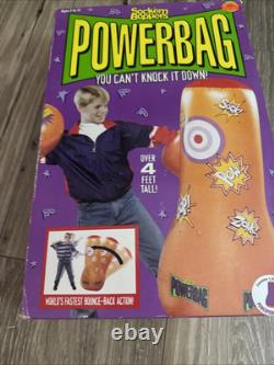 New Open Box VINTAGE Sock'em Boppers POWERBAG 1997