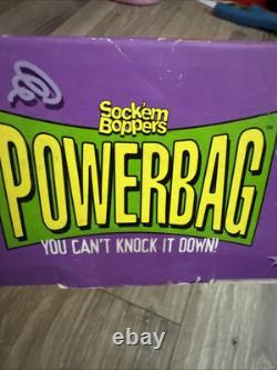 New Open Box VINTAGE Sock'em Boppers POWERBAG 1997