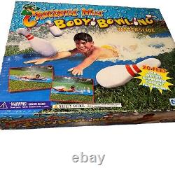 New Sealed Vintage Kids 1998 Crocodile Mile Body Bowling Waterslide Rare