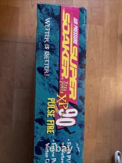 New Vintage 1998 Larami Super Soaker XP90 Pulse Fire Squirt Gun Water Toy in BOX