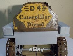 Nlmp Caterpillar D4 Dozer Pedal Car Unrestored Vintage Circa 1949