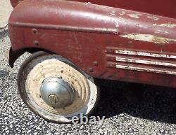 OLD Vintage 1948 MURRAY TOY PEDAL CAR Pontiac Woody STATION WAGON Original Cond
