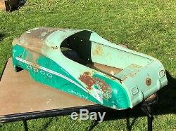 Old Vintage 1950's Murray Ohio Pedal Car Buick Century Body Only Metal USA Rare