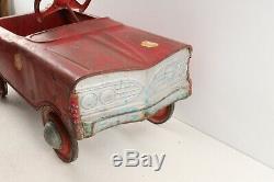 Old Vintage 1960's Murray Tee Bird Steel Metal Pedal Car Complete Toy