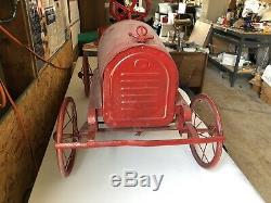 Old Vintage Pedal Car Kids Toy 1920s Oil Gas Auto