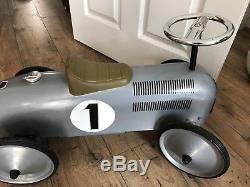 Old Vintage Style Childs Ride On Racing Car