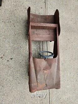 Original AMF Fire Truck Pedal Car Engine with Ladders No. 508 Toy Vintage Steel