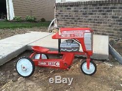 Original ANTIQUE Vintage AMF MOTOR TRAC CHAIN DRIVE PEDAL CAR TRACTOR