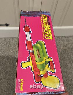 Original Larami Super Soaker 200 Vintage 1990 Water Gun SEALED IN BOX MINT