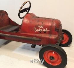 Original Vintage BMC Special 8 Rare Pedal Car