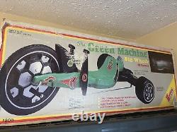 Original Vintage Empire Plastic Green Machine Wheel Tricycle 20 Big Wheel Trike