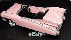 Pedal Car 1959 Cadillac Vintage Tailfin Sport Hot Rod Midget Model